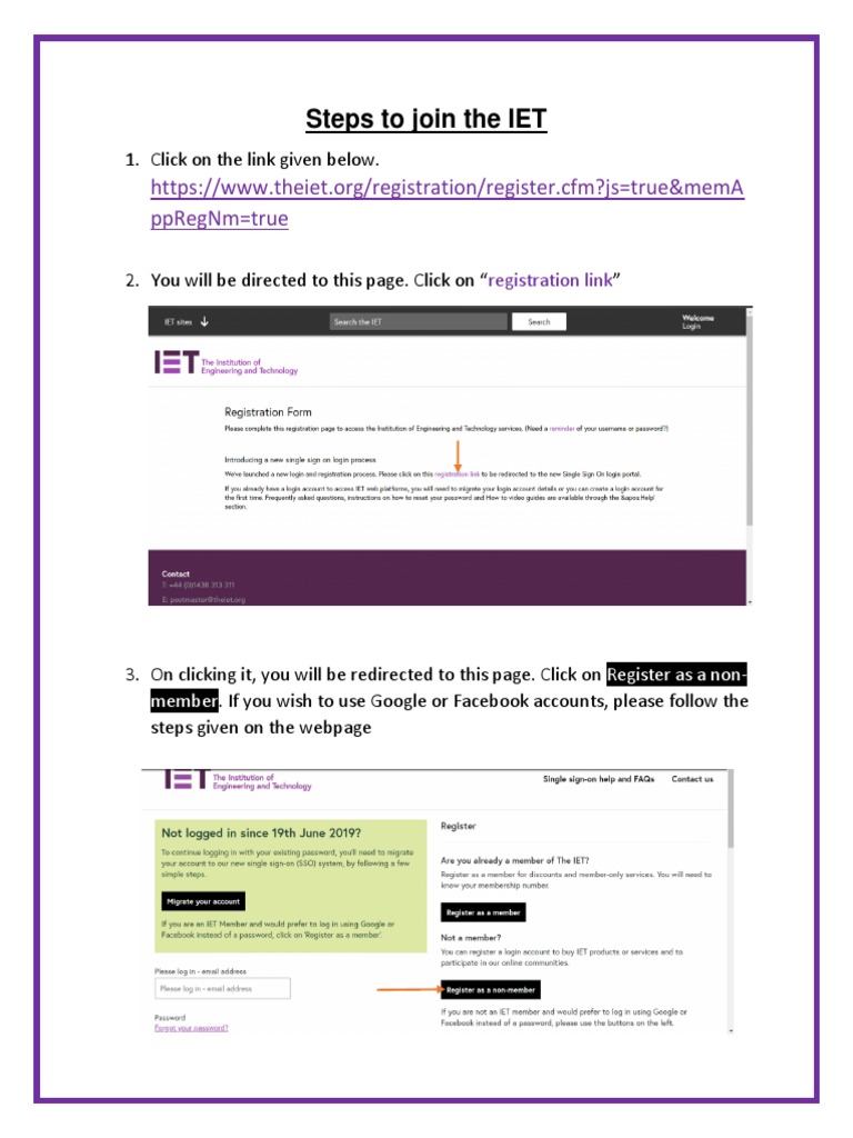 Steps to join the iet 1 pdf pdf
