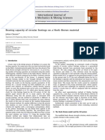 Bearing Capacity of Circular Footings On A Hoek-Brown Material PDF