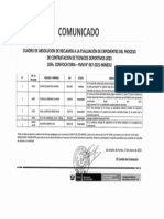 Comunicado Reclamos de La 1era Convocatoria Tecnicos Deportivos 2023 1 Rotated PDF