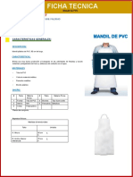 Ficha Tecnica Mandil PVC PDF