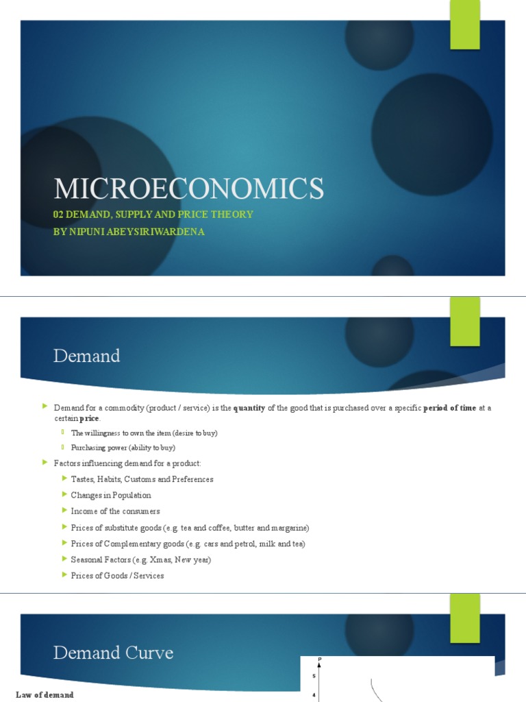What Is Price Theory Pdf