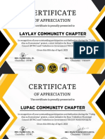 Black and Gold Minimalist Employee of The Month Certificate PDF