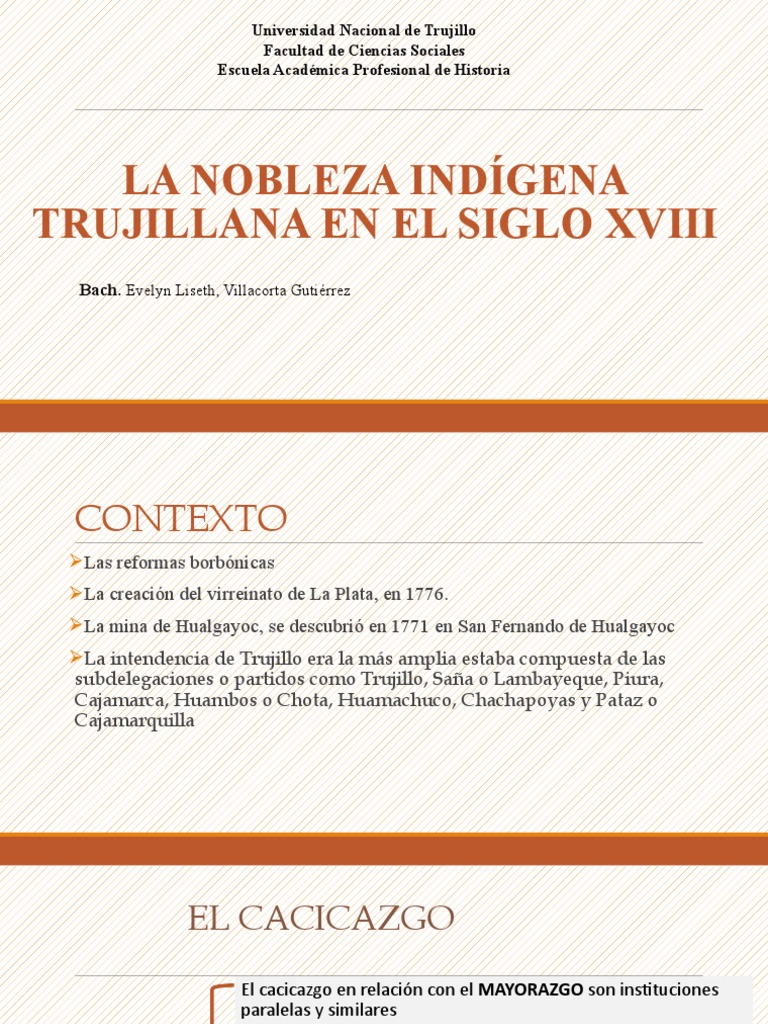 02 - La Nobleza Indigena Trujillana | PDF