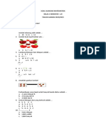 Soal Ulangan Matematika