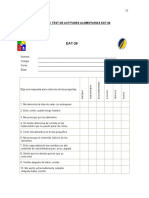 Test de Conductas Alimentarias