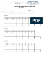 Guía de Preparación para Prueba de Nivel Matemáticas PDF