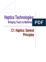 Bringing Touch to Multimedia with Haptics Technologies