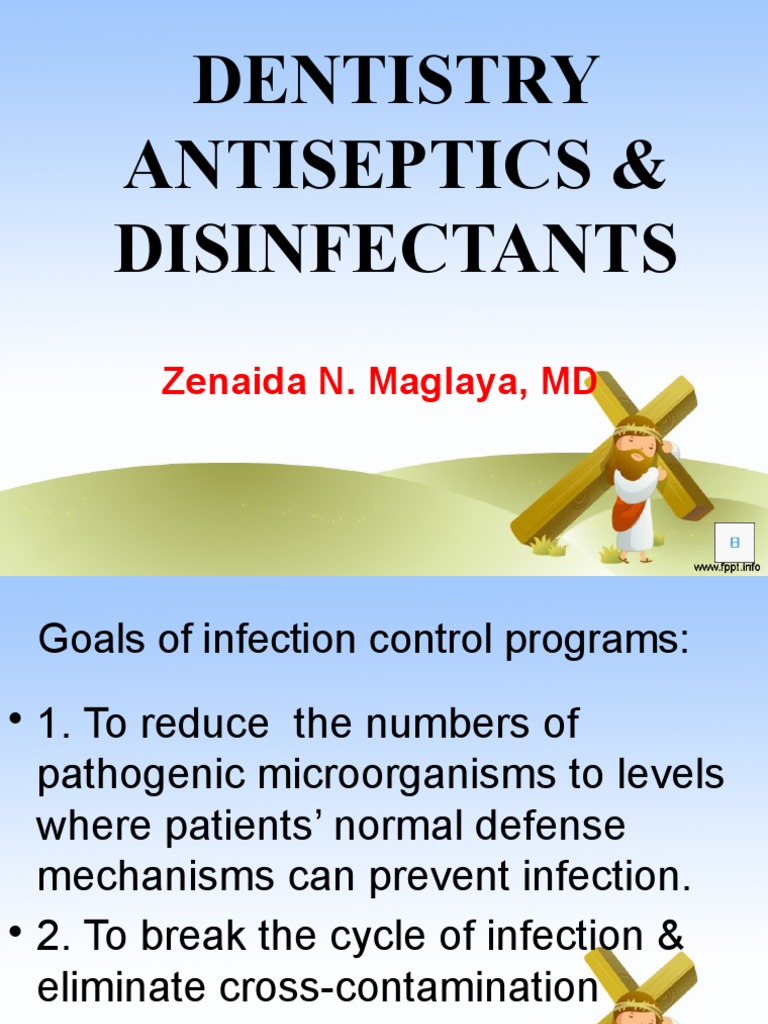 DENTISTRY Aniseptics & Disinfectants PDF Disinfectant Antimicrobial