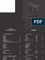 Meniu Bauturi PDF