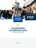 Calendario Academico 2022 2do Semestre PDF