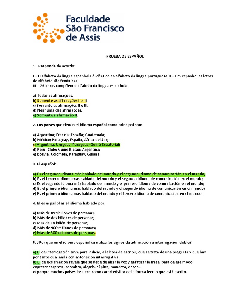 Prueba Escrita Pdf Pdf