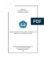 Proposal Penelitian Terapan Uiversitas Lampung