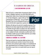 LOS SIETE SABIOS DE GRECIA Fabiola PDF