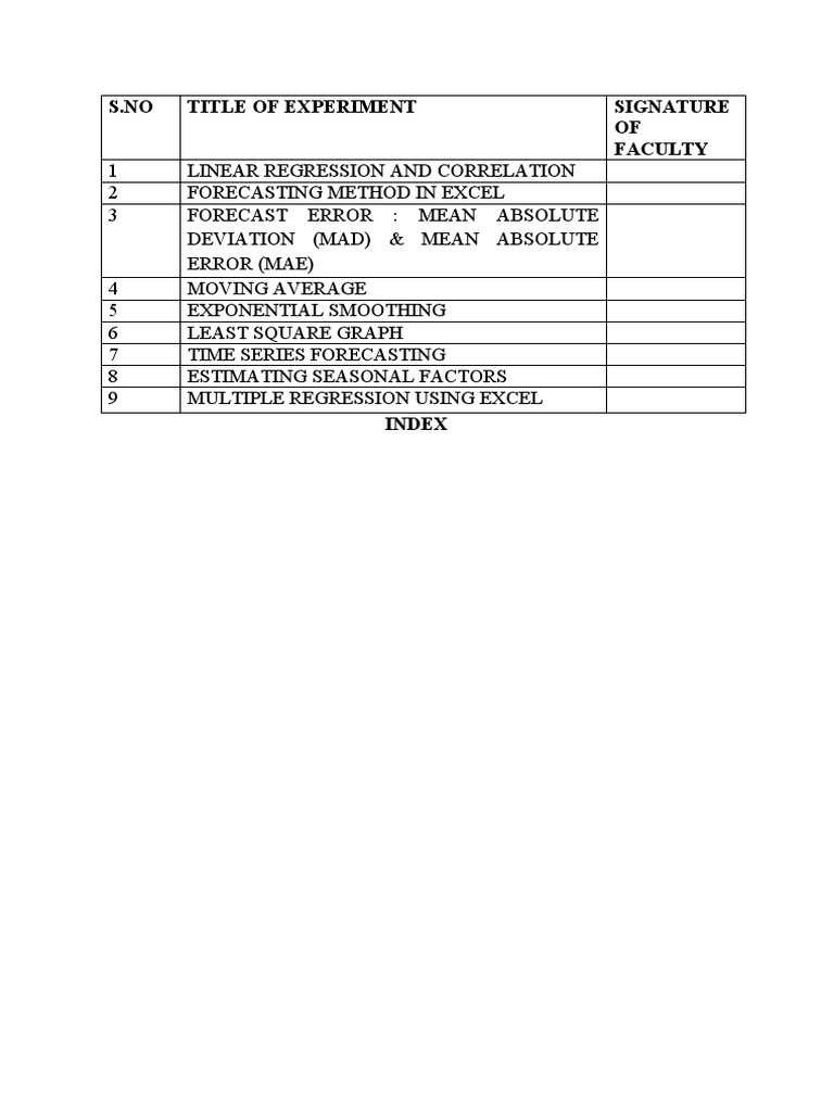 Business analytics practical problems pdf regression analysis