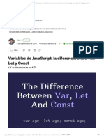 JavaScript Variables - The Difference Between Var, Let, and Const - by Daan - Better Programming