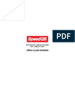 2023 SpeedQB Rules and Format - OPEN CLASS PDF