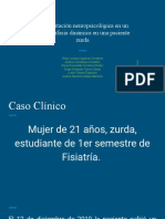 Rehabilitación neuropsicológica en caso afasia dinámica paciente zurda