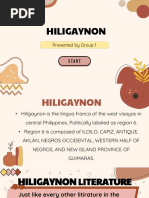 Analyzing Hiligaynon Grammar in Literature | PDF | Philippines