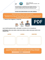 Historia y Geografía Guía 1 Secuencias Acontecimientos Vida