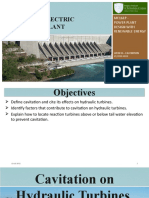 Week 8 - Hydroelectric Power Plant (Cavitation) 1T 2022-2023