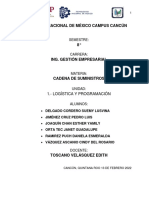 Investigación Unidad 1 - Cadena de Suministros PDF