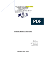 Primera Evaluación Inglés Técnico Jesús Cordero PDF