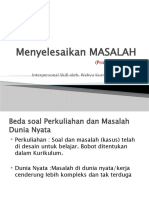 Menyelesaikan MASALAH