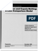 CR - 108617 - Induction and Cupola Melting - A Cost Comparison Model - CMP Report No - 89 - 4 PDF