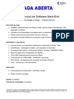 Caiena - Engenheiroa de Software Back-End PDF