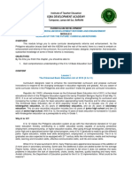 Module 6 Curriculum Development 1 PDF