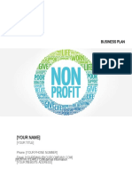 Non Profit Organization Business Plan 2 D12020