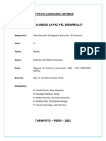 Órganos de Control y Supervisión, SBS - PAU, INDECOPI, ASPEC PDF