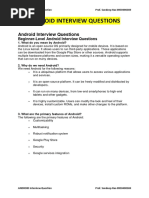 Android Interview Questions PDF