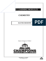 Electrochemistry Module PDF
