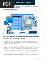 Microsoft Office Skills Assessment Guide | PDF | Microsoft Excel | Page ...