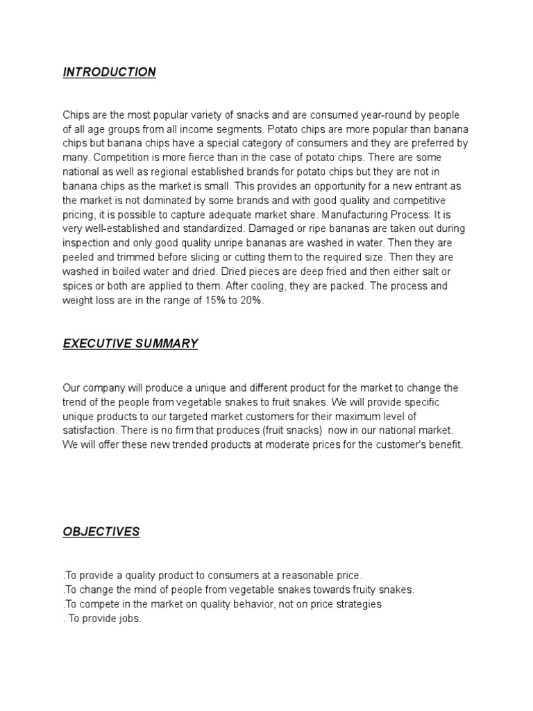 Banana Chips PDF PDF