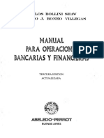 Manual para Operaciones Bancarias y Financieras PDF