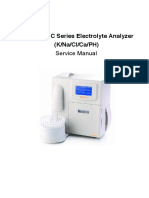 STATLYTE C Series Electrolyte Analyzer Service Manual Guide