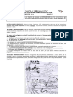 Evaluación sumativa de ecología para el plantel 12 Nezahualcóyotl