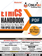 OnlyIAS Ethics Handbook Philosophies, Thinkers & Administrators PDF