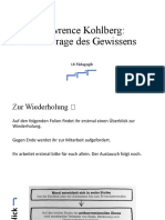 Präsentation Kohlberg Wiederholung - Übung