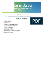 Core Java Interview Questions and Answers PDF