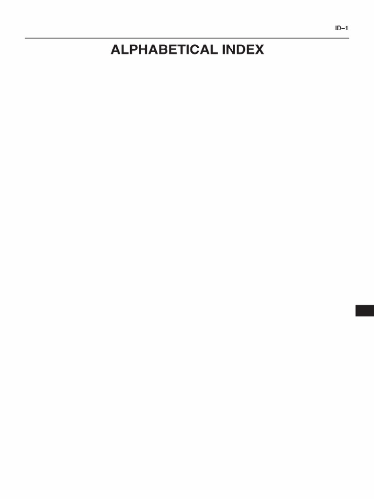 20 Alphabetical Index | PDF
