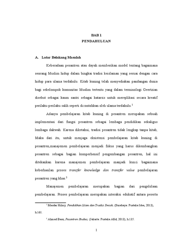 Bab 1 | PDF | Karier & Perkembangan