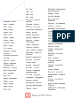 S - Wka - Docx Filename UTF-8''słówka PDF