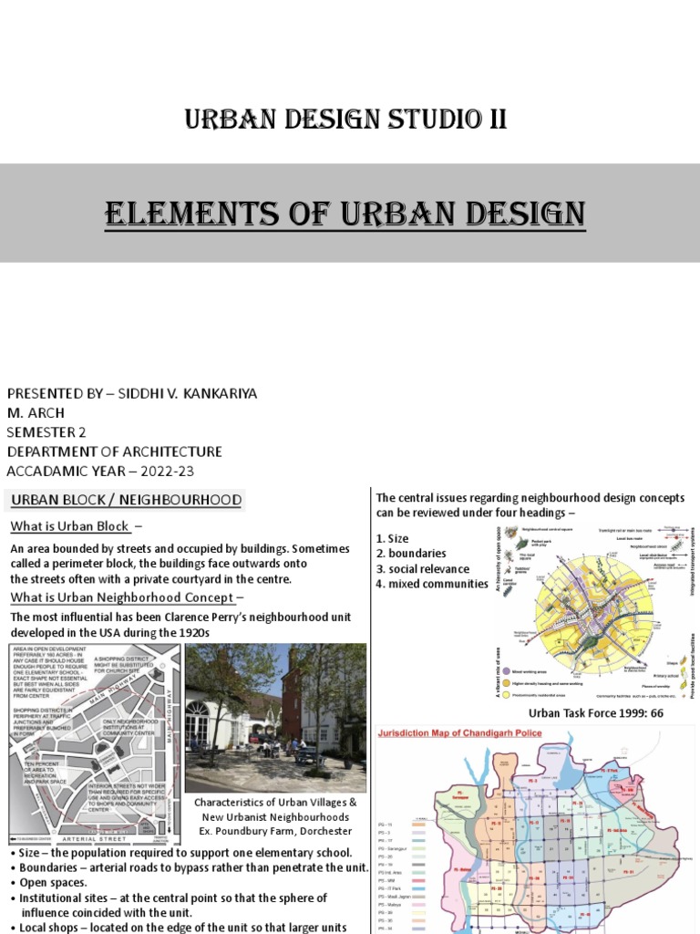 Elements of Urban Design Explained | PDF | Art