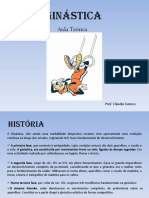 Ginástica Aula Teórica Prof. Cláudio Gomes PDF