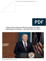 Mitch Landrieu On Why Washington Is Broken-And How To Fix It - Time PDF