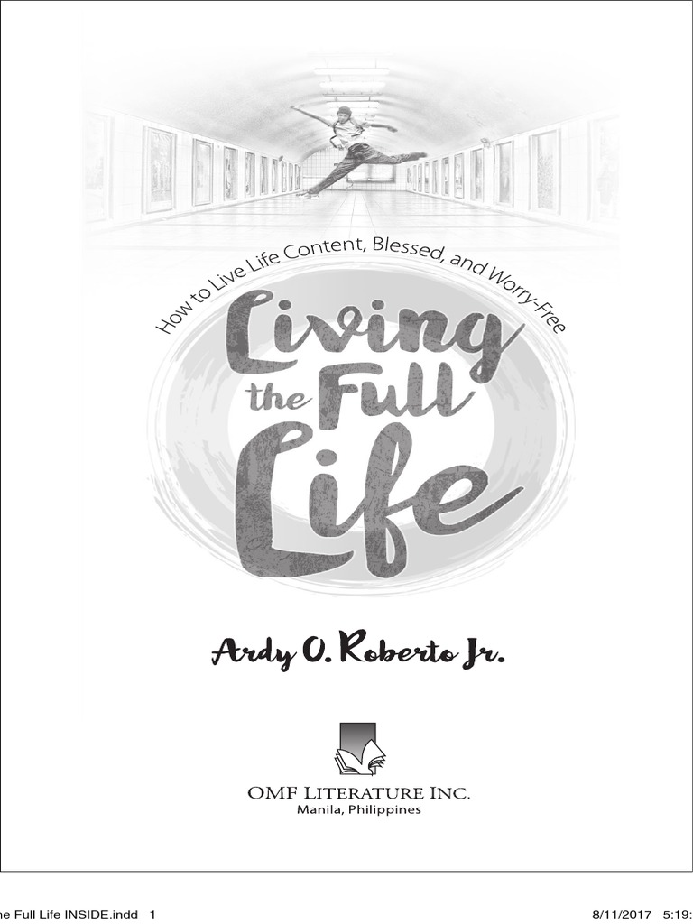 Living The Full Life FINAL DRAFT PDF | PDF