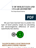 Polarity of Molecules and Molecular Geometry PDF